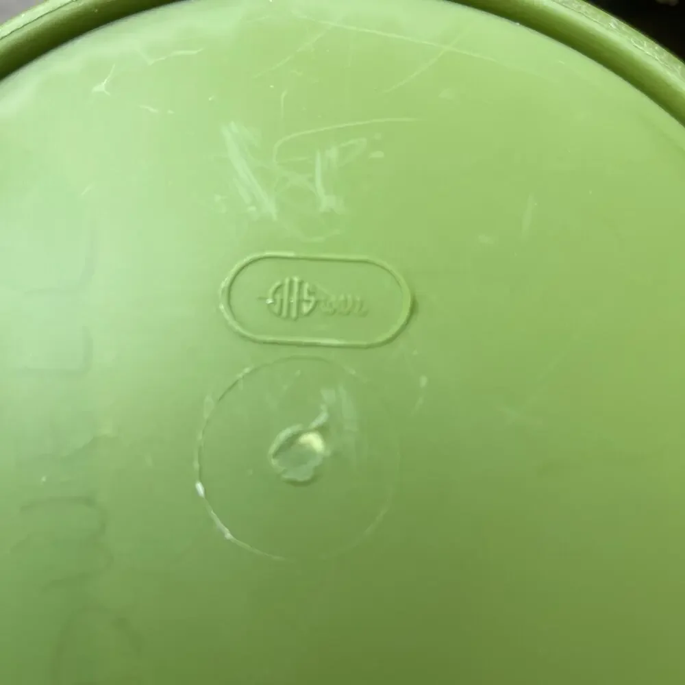 Vintage GHS Ware Hi-Kool Ice Bucket Avocado Green